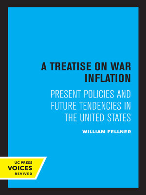 cover image of A Treatise on War Inflation